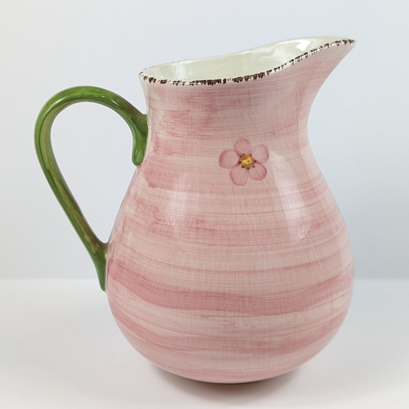 Franciscan Flora Earthenware Pitcher Wedgewood Group Excellent - Picture 3 of 7